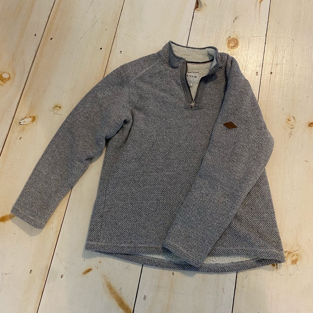 Orvis Quarter Zip Pullover Sweater